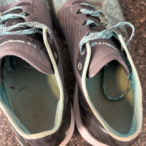 Under Armour Charged Bandit 2 Aqua Splash / Dark Grey Shoes Size Women’s 9 - Picture 11 of 12